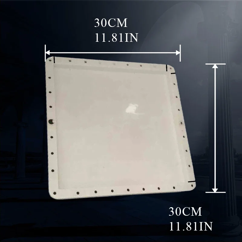 30cm 11.81in High Quality ABS Paving Stone Cement Tiles Plastic Mold Pavement Mould New Product for DIY Home Garden Projects