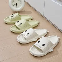 Youpin Shark Slippers Lightweight Women Shark Slides Men Bathroom Flip Flops Home Anti-skid Flat Shoes Couple Cartoon Sandals