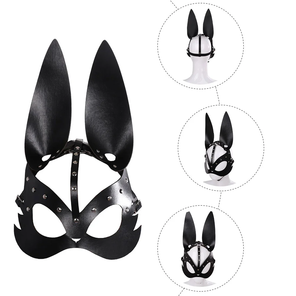 Rabbit Mask Horror Purge Funny Masks for Style Ornament Cosplay Halloween Costumes Led