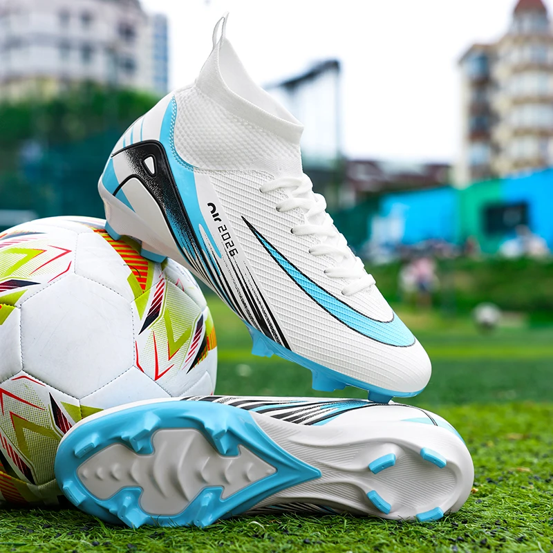 

Men Fast TF/FG Football Shoes Professional Original Soccer Shoes Society Cleats Indoor Non-Slip Football Field Boots Sneaker