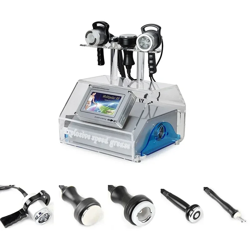 2024 Portable Multifunction RF Slimming Machine Multipolar Cavitation Biopolar RF Fat Removal Machine