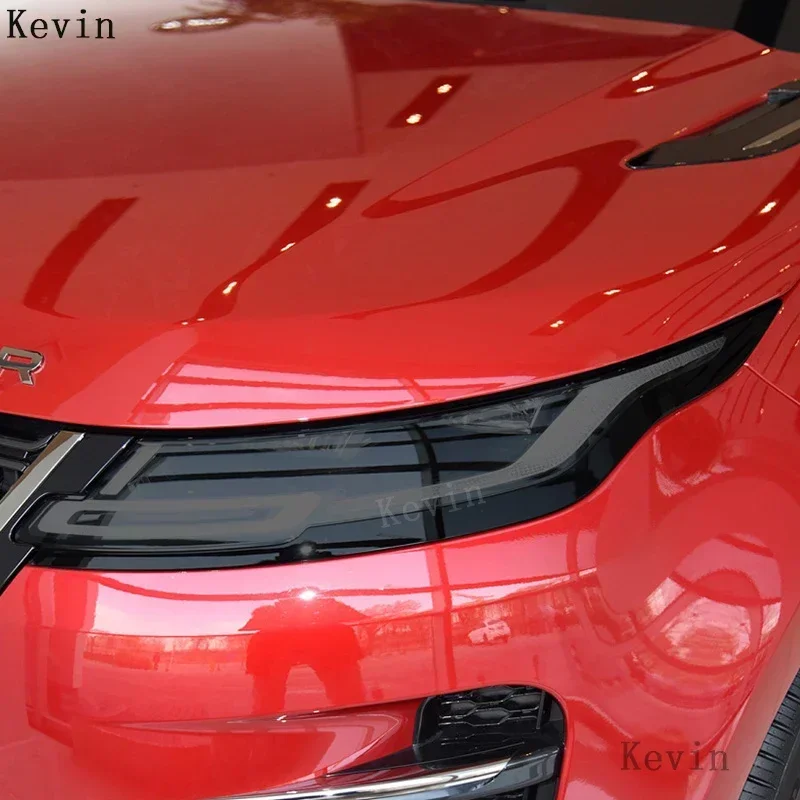 

Для Range Rover Evoque 2012-2018 автомобильные чехлы защитная пленка для фар черная прозрачная наклейка против царапин автоаксессуары
