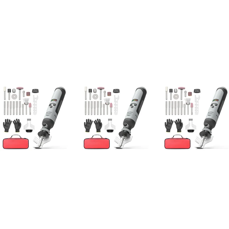 

A59Z-3X Cordless Chainsaw Sharpener, Electric Handheld Chainsaw Sharpening Kit, High Speed Chainsaw Sharpening Tool