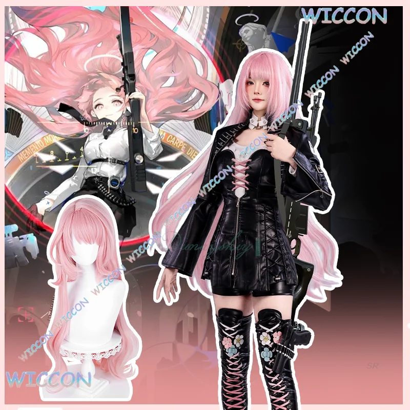 MoeMimic/Lemuen Косплей Костюм Униформа Розовый Парик Длинные Сапоги Корсет Игра Arknights Хэллоуин Карнавальная Вечеринка Одежда Женская MoeMimic/Lemuen Косплей Костюм Униформа Розовый Парик Длинные Сапоги Корсет Игра Arknights Хэллоуин Карнавальная Вечеринка Одежда Женская