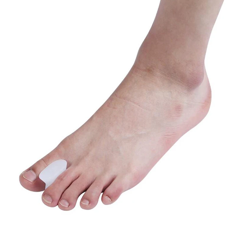 Силиконовый гелевый разделитель для пальцев ног, большой магнитный выпрямитель вальгусной деформации, корректор для педикюра