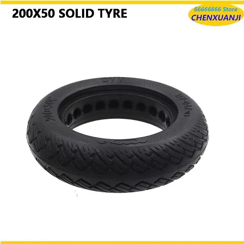 

200x50 8 Inch Explosion Proof Solid Tire Honeycomb Non Pneumatic Tire for Electric Scooter Accessories