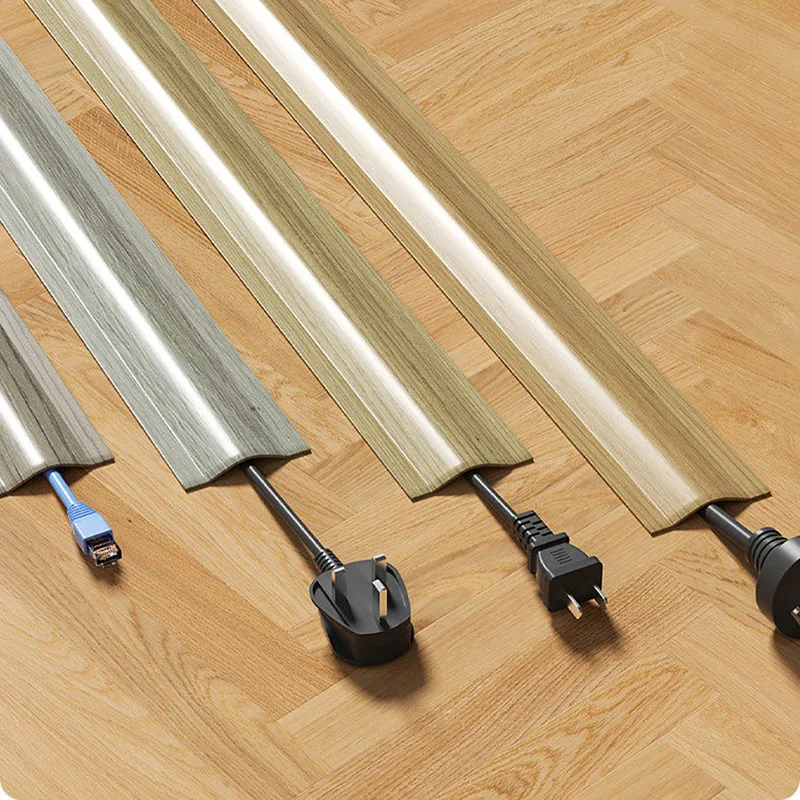 

Exposed Cable Tray For Anti-trampling Aesthetic Concealment Hidden Cable Management Integrated Cable Routing Floor Decoration