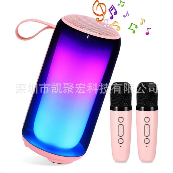 

Pulse K32 Bluetooth Audio Outdoor Portable Mini Wireless Microphone Karaoke Audio Microphone Set Cross-border Batch