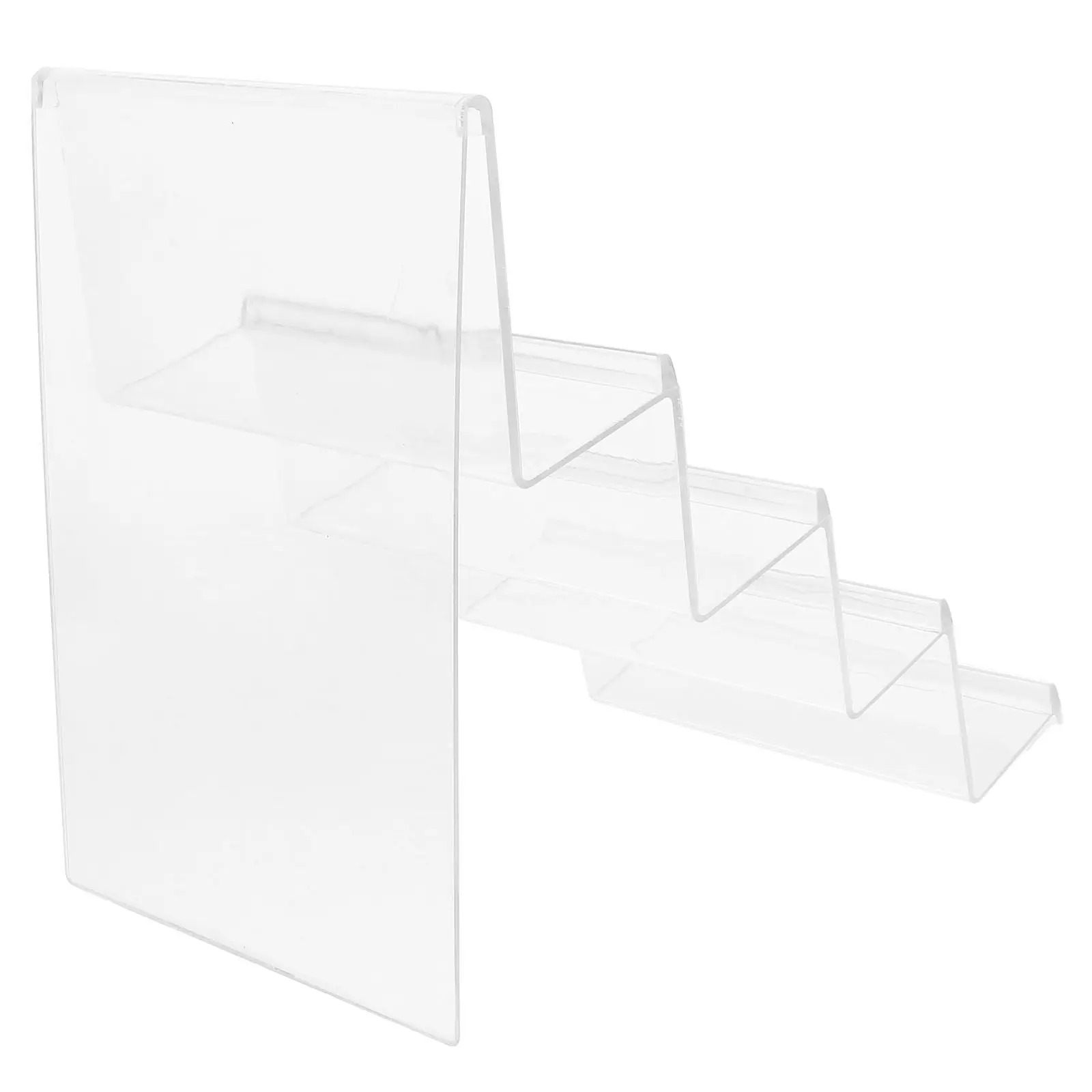 

Multi-Layer Wallet Display Rack Acrylic Clear Purse Stand 4-Tier Storage Organizer Retail Display Shelf Wallet Holder Stand