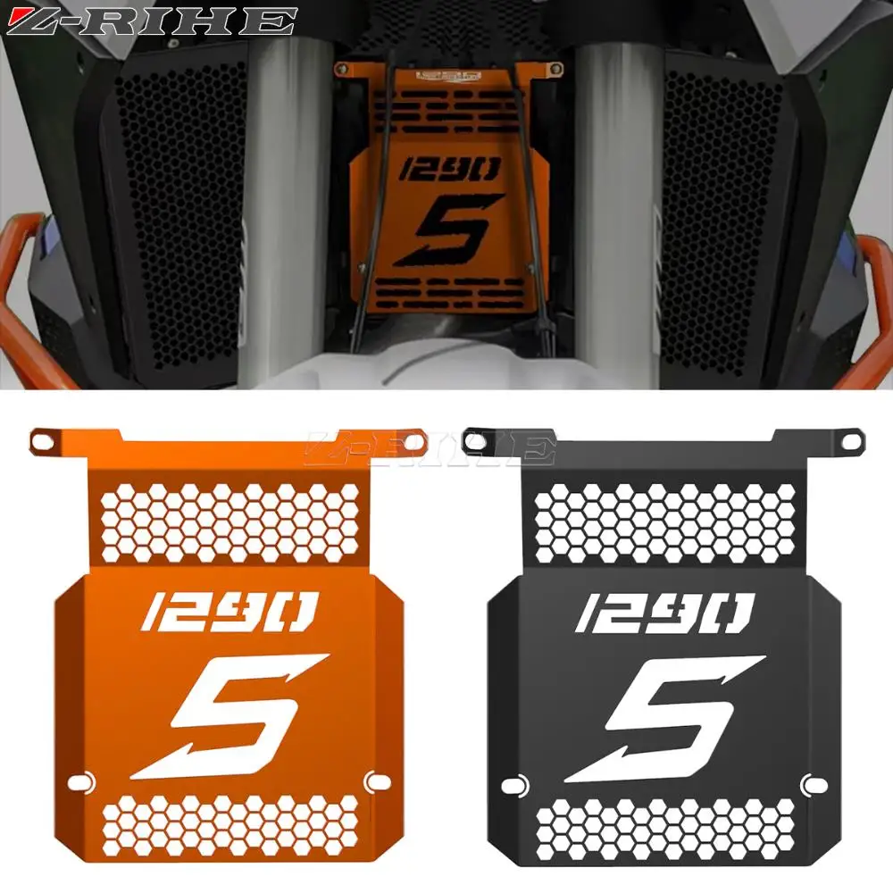 

For 1290 Super Adventure S 2021 2022 2023 Motorcycle Aluminium Central Cylinder Engine Radiator Guard 1290ADVS 1290adv ADV-S