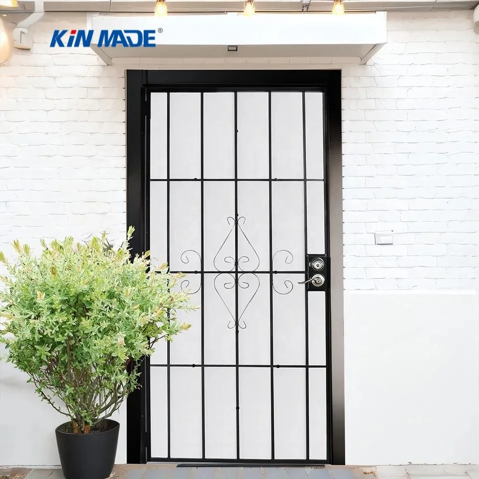 High Quality Carbon Steel Security Screen Door Anti Theft Insect Prevention Outside Door