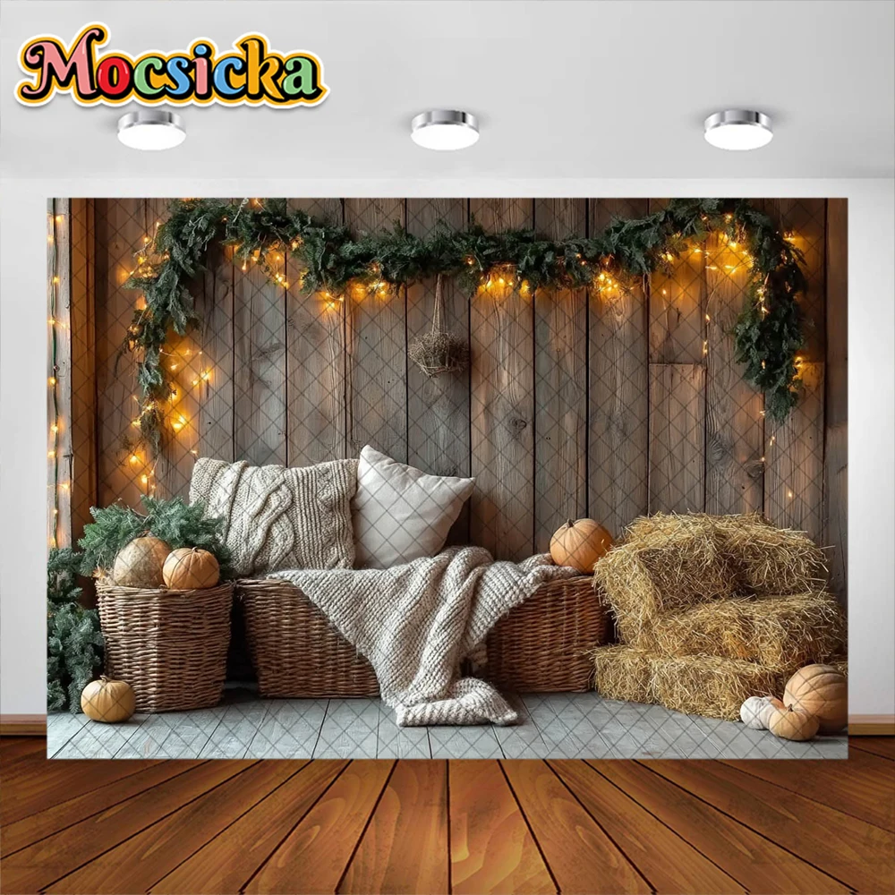 Frühling Fotografie Hintergrund Bauernhof Lager Holzbrett Wanddekoration Baby Geburtstag Party Porträt Kulissen Studio Requisiten