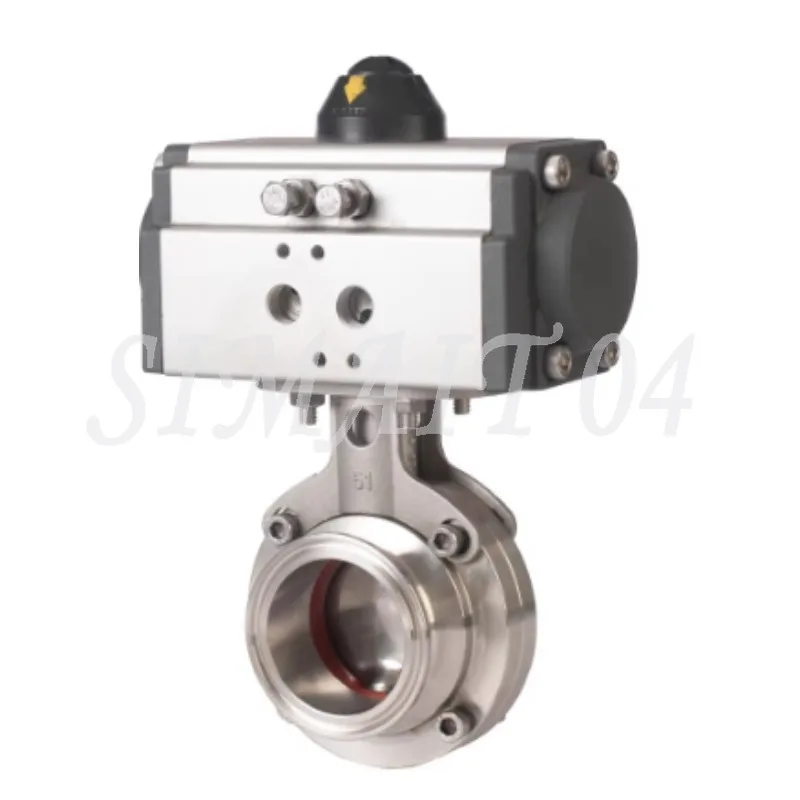 

Pneumatic Stainless Steel Sanitary Butterfly Valve 19mm 25mm 32mm 38mm 45mm 51mm