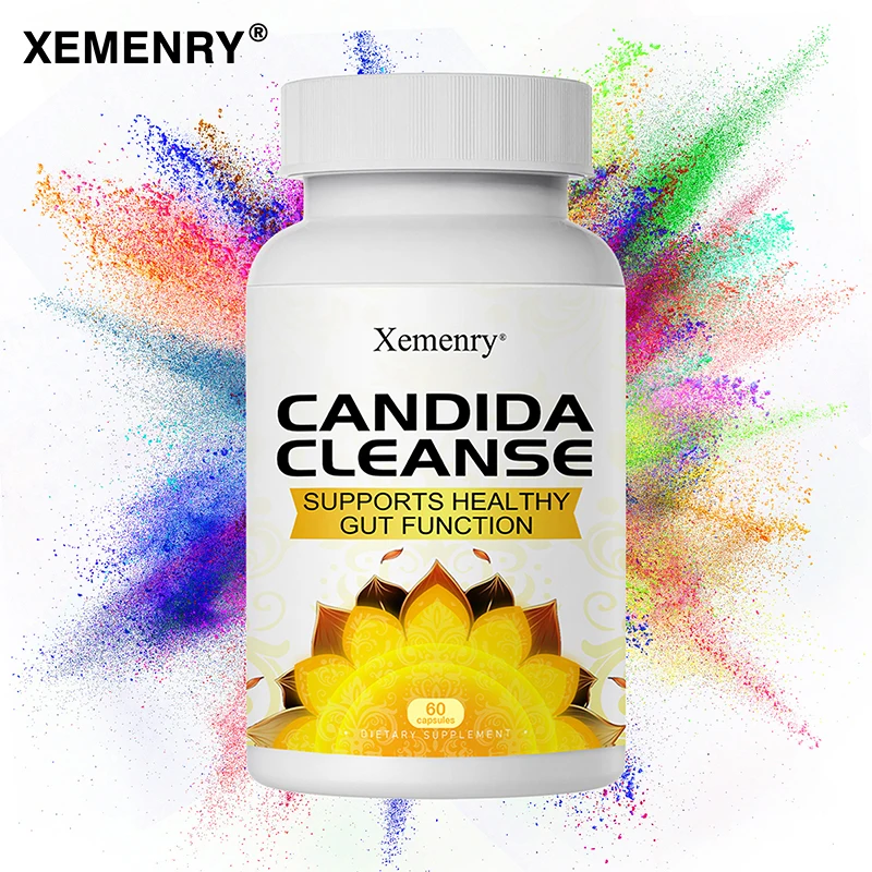 Candida Cleanse - Promotes Intestinal Health and Aids Digestion, Enhances Nutrient Absorption, and Boosts Immunity