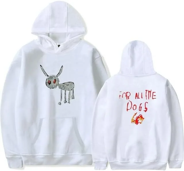 

Drake For All The Dogs Hoodie Streetwear Long Sleeve Pullover Man/Woman Hip Hop Hoodies