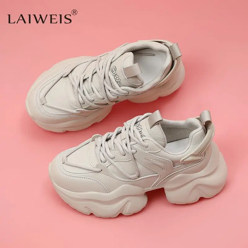 

luxury fashion platform versatile dad shoes 2023 autumn new trendy comfortable and increased casual shoes sports shoes for women