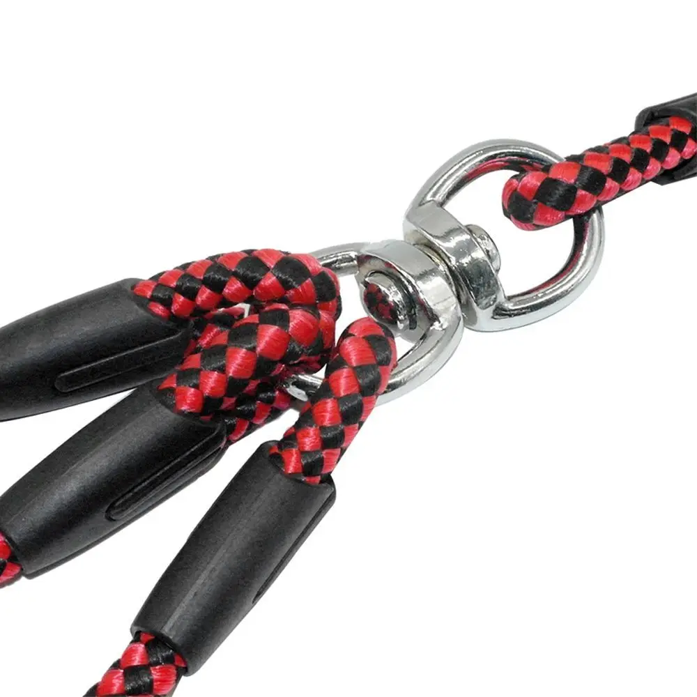 3 Way Pet Coupler Leash Nylon Lead Double For Walking Running Three Small Dogs Cats Traction Rope