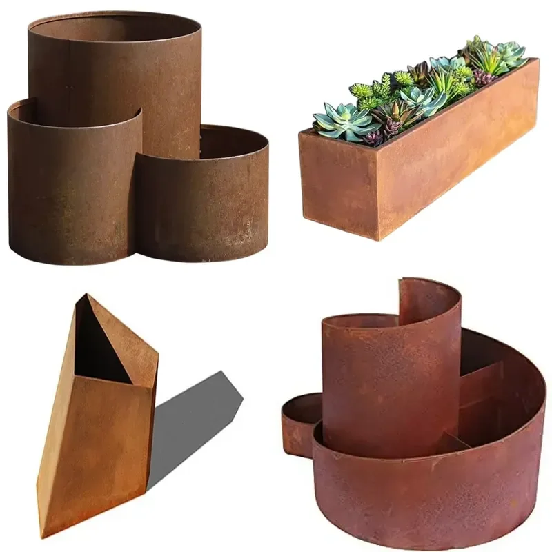 Steel Window Box Indoor Outdoor Planters Add Personality and Style to Your Yard