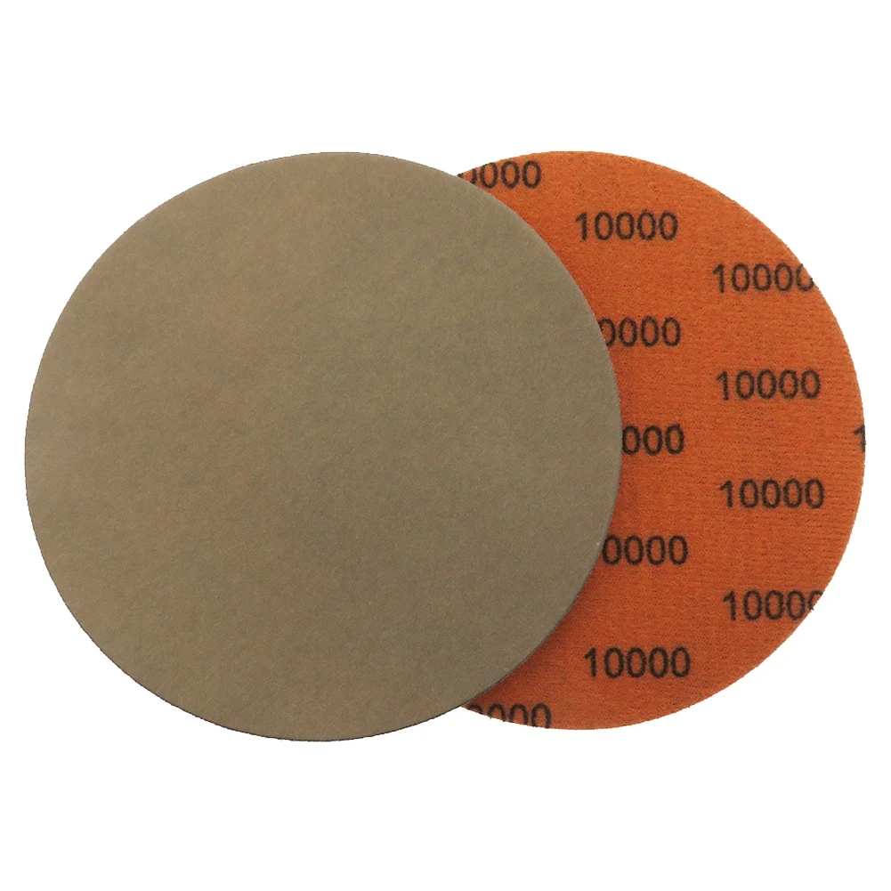 6 Inch 3000 4000 5000 7000 10000 Sandpaper Grinding Disc, with Interface Pad, 25 Pieces of Dry and Wet Sandpaper