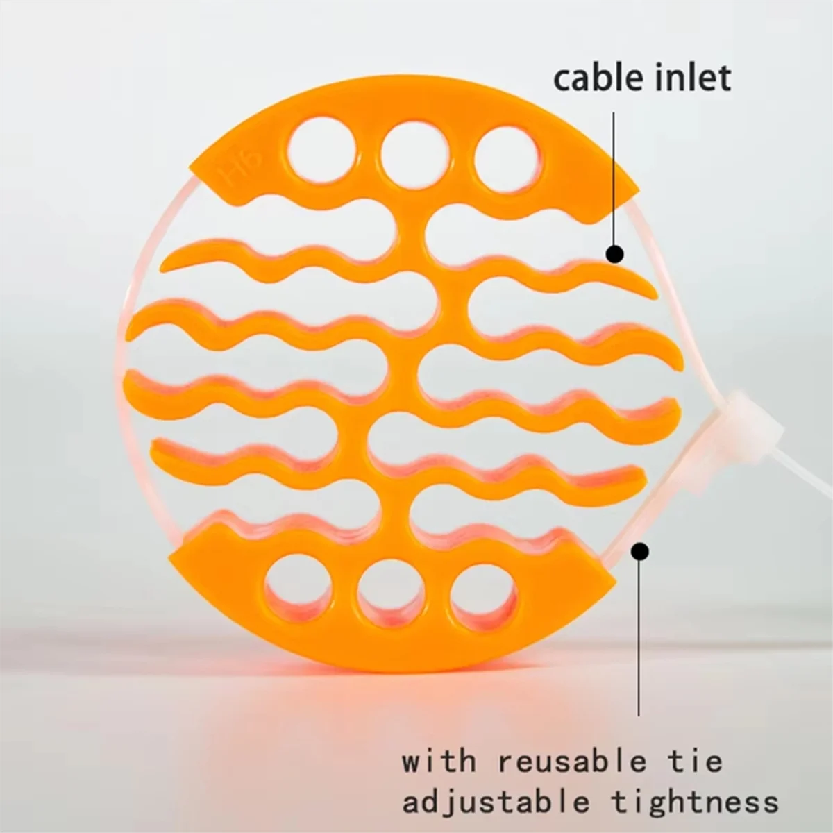 A002 2pcs Cable Organizing Tool Network Cable Bundle Kit with Hook and Loop Fastener, Wire Comb for Data Center, Server Rooms