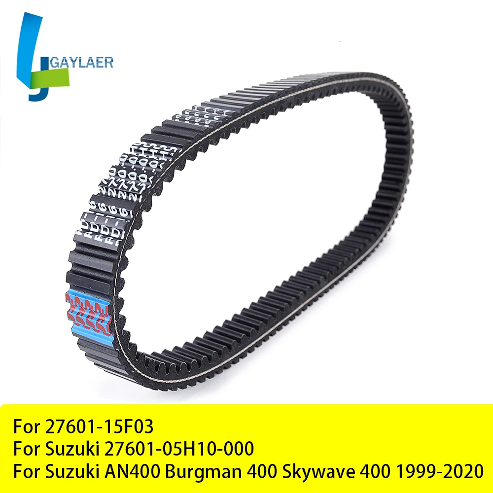 AN400 Drive Belt for Suzuki Burgman 400 Skywave 400 1999- 2020 AN 400 27601-15F03 27601-15F10-000