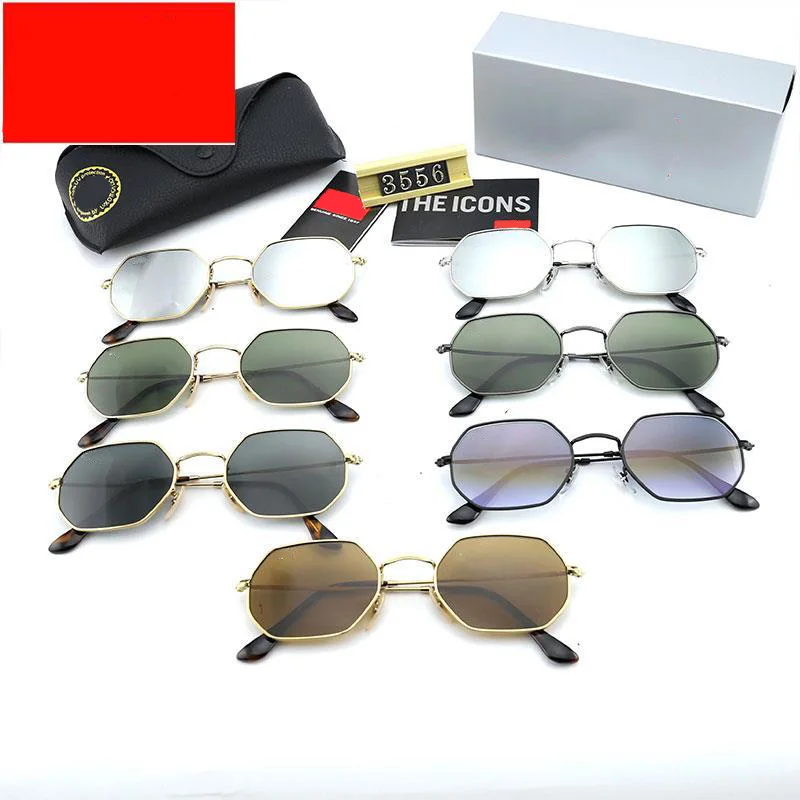 2024 popular RB oval frame fashionable sunglasses with personalized and trendy styles for men and women, anti reflective