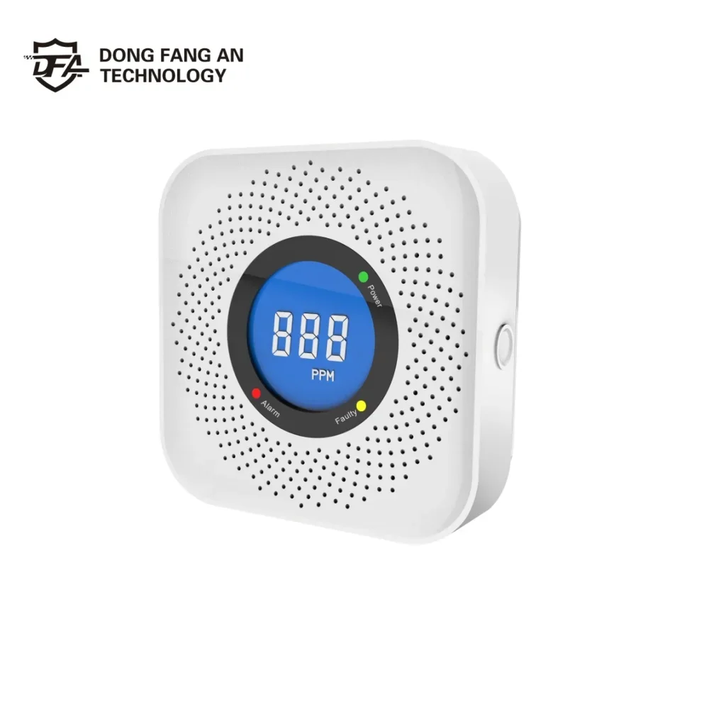 

DFA Carbon Monoxide Detector, Battery Operated CO Alarm with Digital Display & Sound & Light Warning for Home/Travel Co sensor