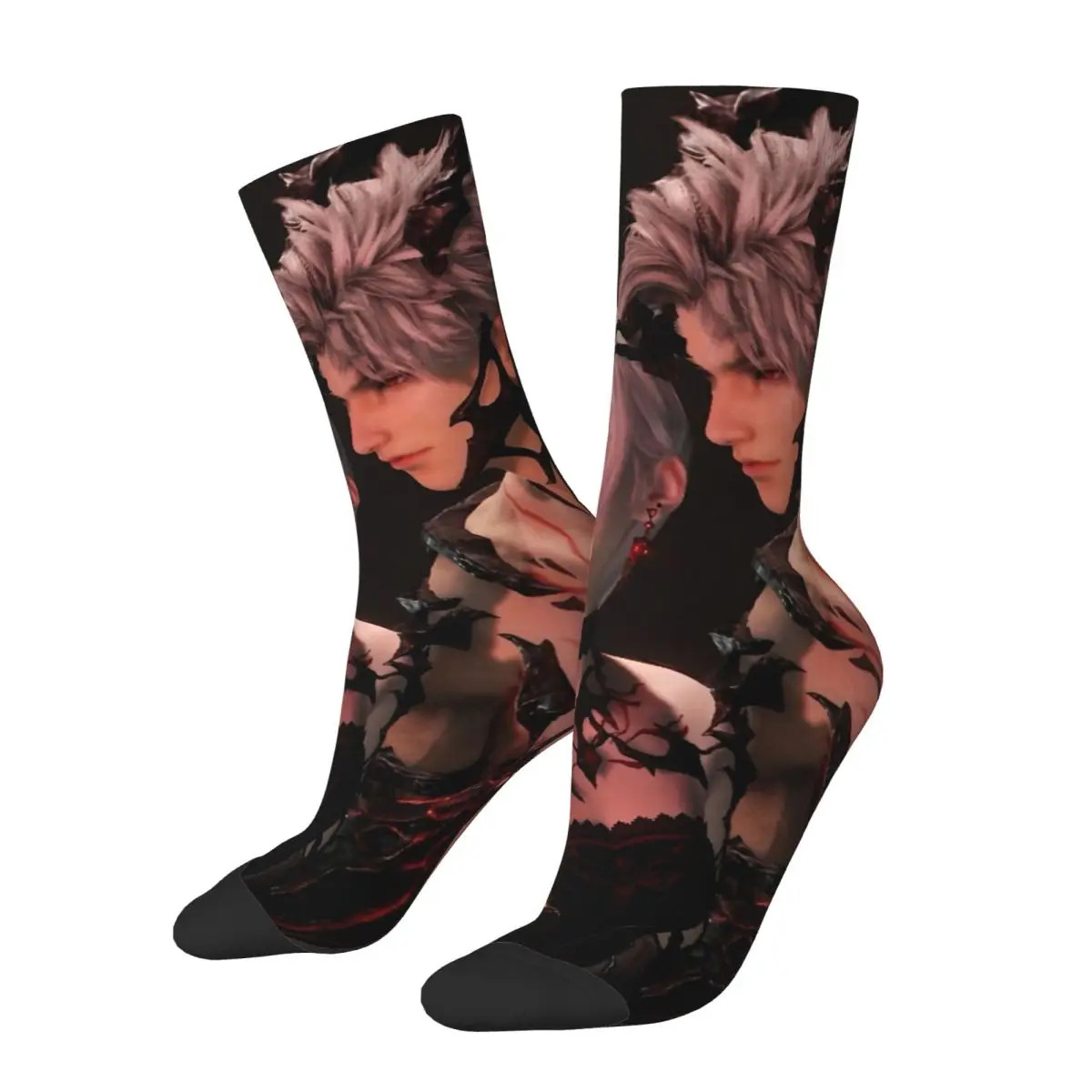 Liebe und Deepspace Strümpfe gedruckt Gothic Socken Herbst Anti Slip Socken Frauen Männer Laufen Sport atmungsaktive Socken