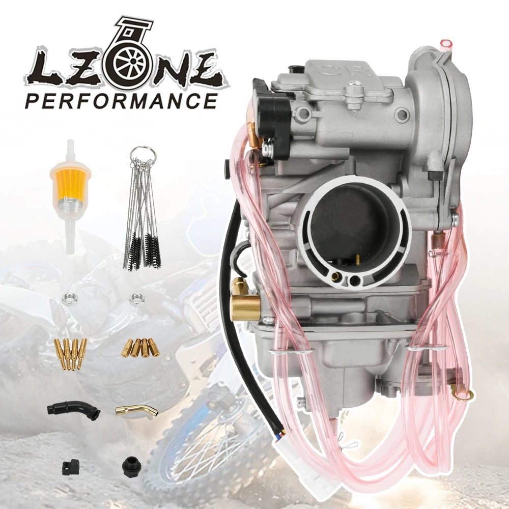 

Aluminum Carburetor For Yamaha WR400F/WR426F Fuel supply system 5TG-14101-00-00 Replace for Keihin FCR40 FCR 40mm Flat side Carb