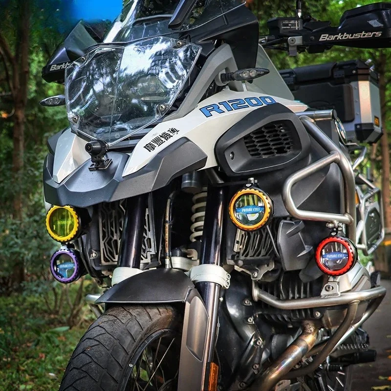 PL40 180W Magnetic Switch Low High Beam Auxiliary LED Fog Light for Motorcycle