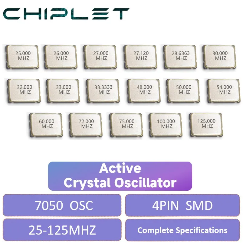 5Pcs Smd 7050 Activ…