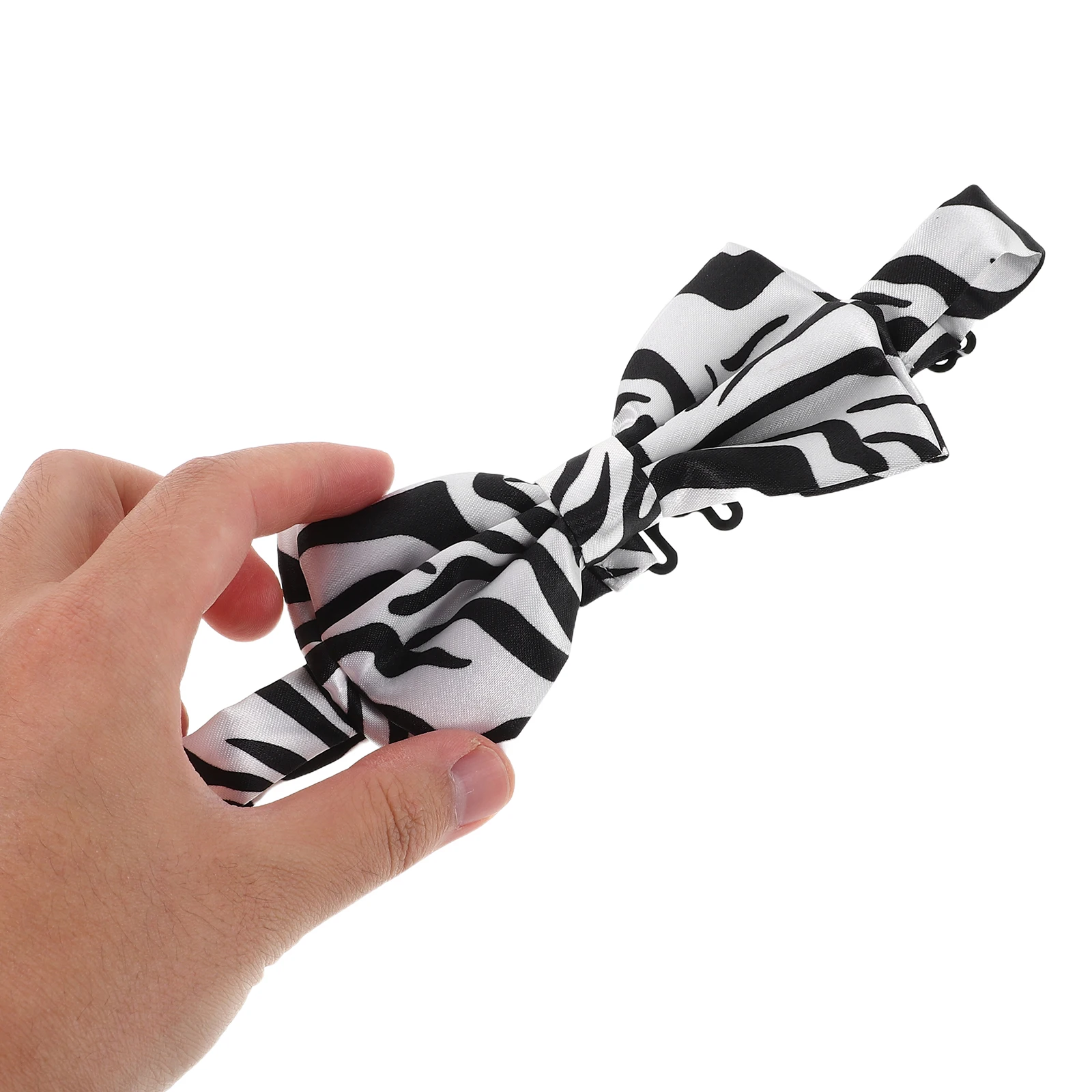 

2pcs Bow Ties For Men Pre-Tied Formal Party Tuxedo Bowties Adjustable Wedding Banquet Zebra Print Mens Bow Tie Sets Tuxedo