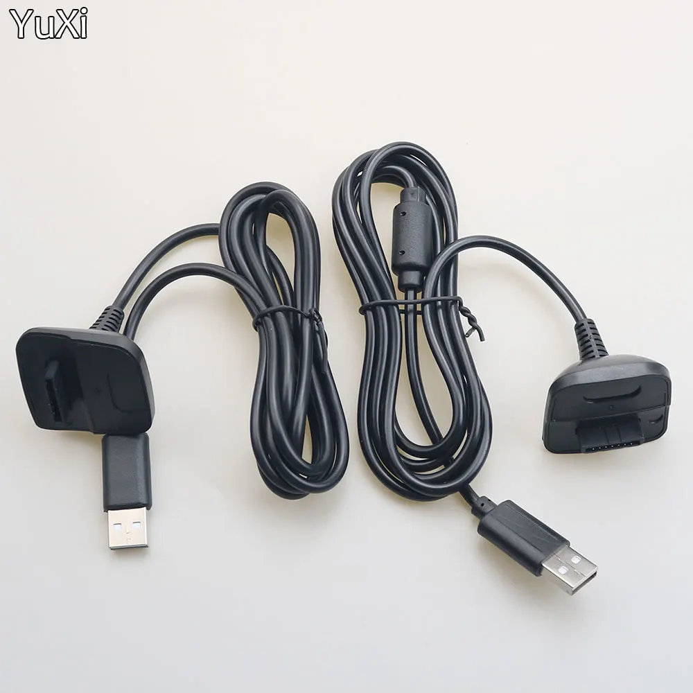 YuXi 1.5M USB Play Charging Cable For Xbox 360 Wireless Game Controller Gamepad Joystick Power Supply Charger Connection Cord