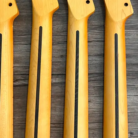 TL Electric Guitar Neck for DIY Vintage 1957 Design 21 Frets 1 Piece Maple Wood Maple Fretboard Guitar Parts