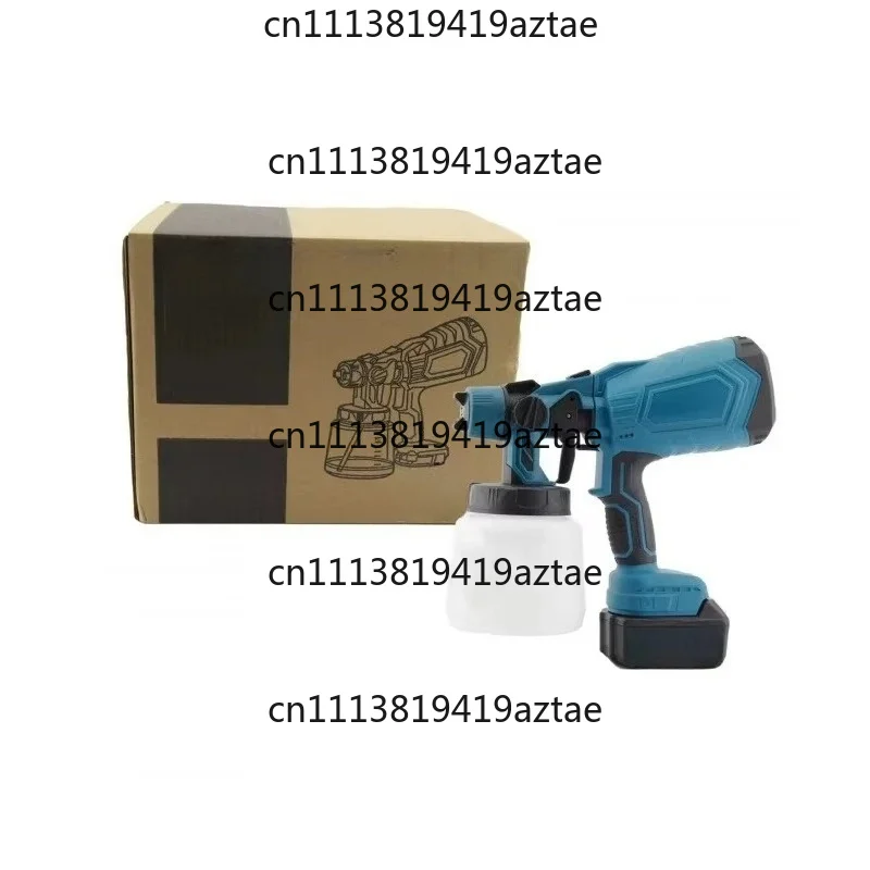 Cross-Border Rechargeable Lithium Battery Electric Spray Gun High Power Automatic Paint & Wall Painting Spraying Machine