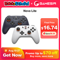 Gamesir NOVA LITE Bluetooth Gaming Controller Nintendo Switch PC Gamepad with Hardshell Cover Case, Hall Effect Sticks