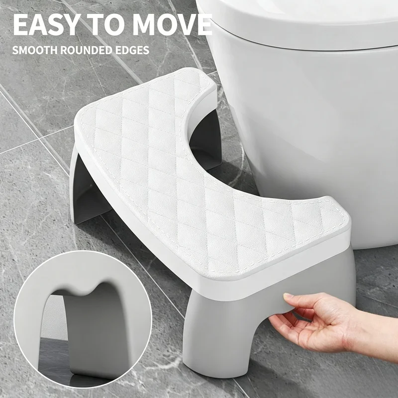 Anti-slip Toilet Footstool Potty Assistance Step Stool For All Ages Household Bathroom Accessory Supplies