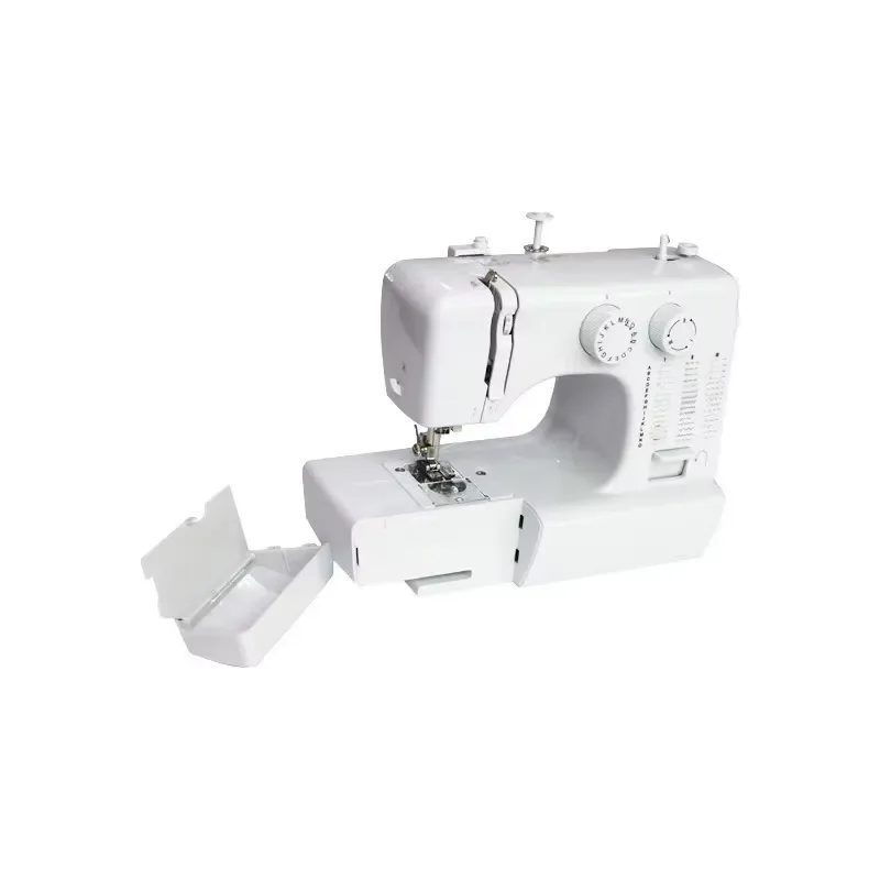 UFR-818 Multi-functional 45 Thread Double MINI Sewing Machine for Home Use, with Overlock Stitching and Buttonholes.