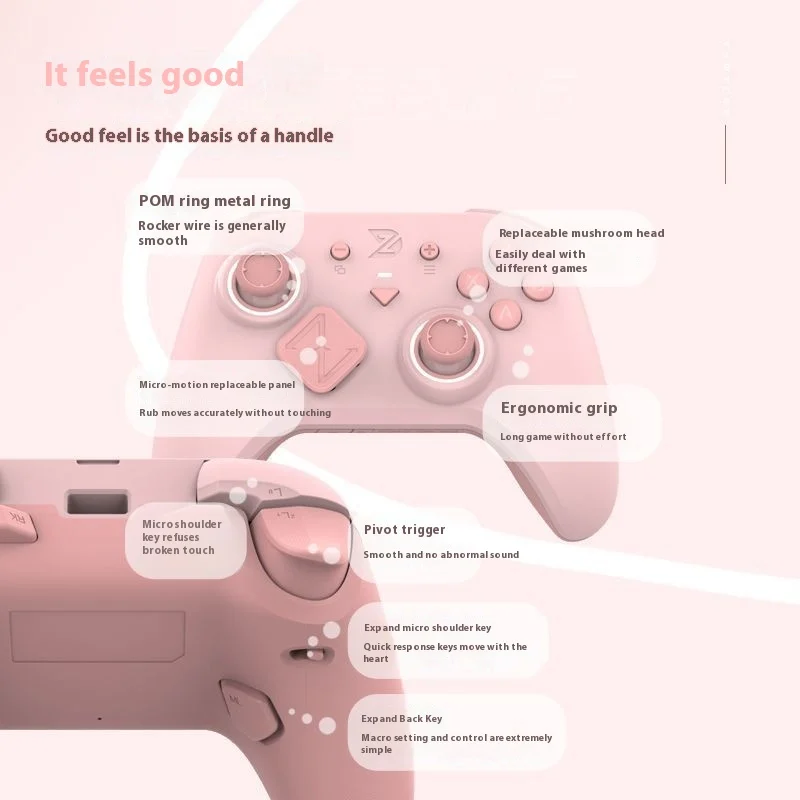 Zd S Super Legend Hd Vibrazione Alpi/Auto Joystick Gamepad Jet Fisico Per Ns Xbox Pc Controller Bluetooth Wireless Personalizzato