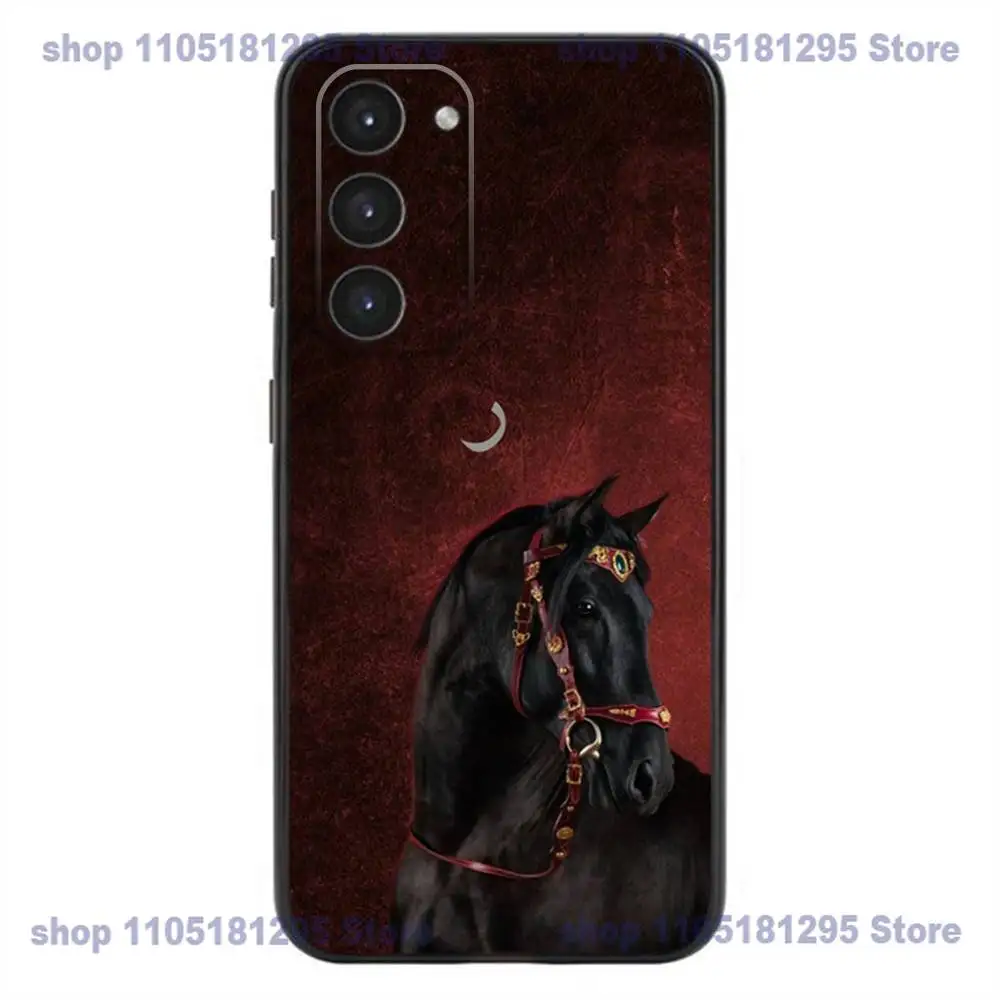 เคสโทรศัพท์อัศวินเทมพลาร์สำหรับซัมซุง กาแล็คซี่ A20,21s,22,31,32,52,53,72,73,80,91 ซิลิโคนเหลวแบบนิ่มสีดำ