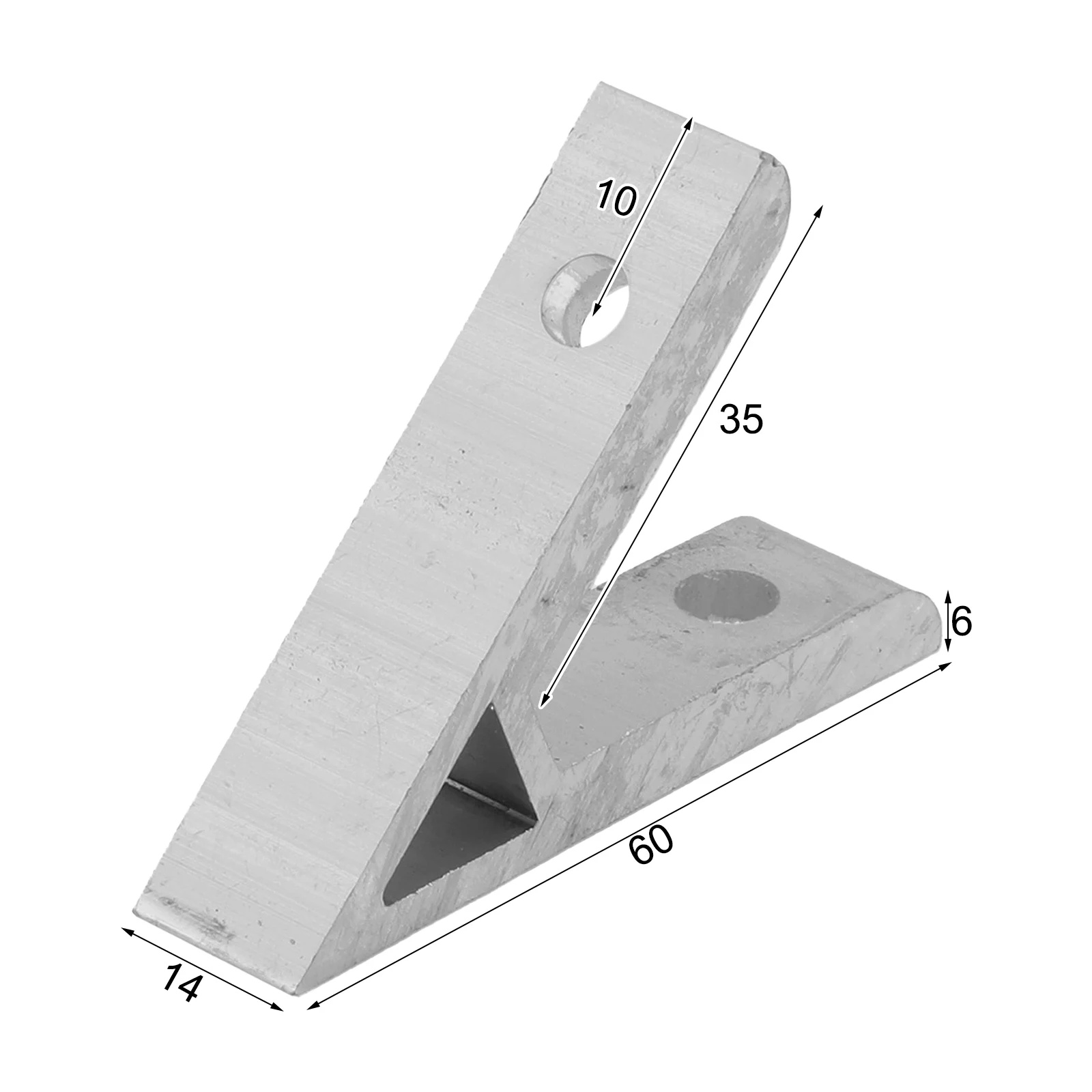 Aluminum Extrusion DIY Projects Corner Angle Bracket Angle Bracket Connector Easy To Install Hexagon Socket Bolts