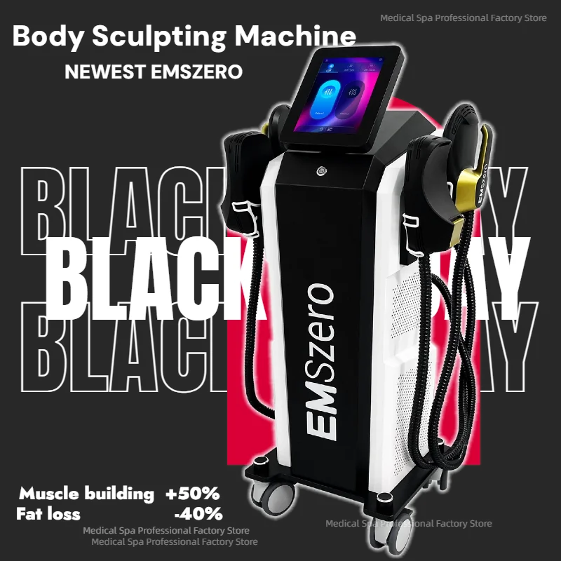 EMSZERO-Body Sculpt Machine, EMS Body Slimming, HI-EMT Fat Burning Nova Weight Loss, Electromagnetic Muscle Shaping,6500W NEO