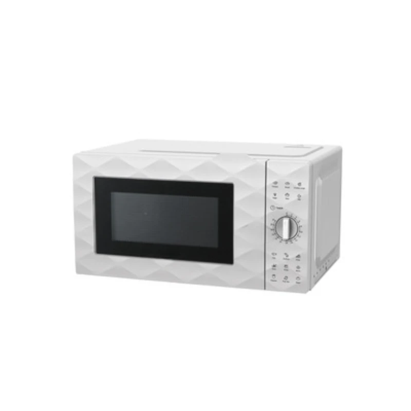 Retro microwave oven for RV, household knob type, integrated multi-functional turntable, mechanical type