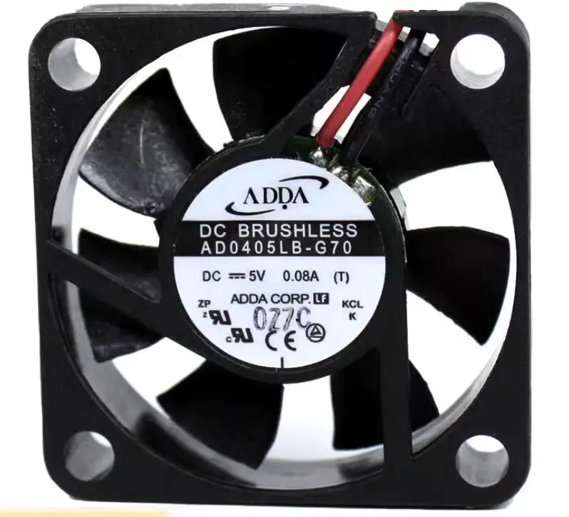 

ADDA AD0405LB-G70 DC 5V 0.08A 40x40x10mm 2-Wire Server Cooling Fan