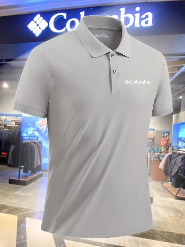 

Men's Short Sleeve Shirt Cool Feeling Quick Dry Moisture Wicking Casual Business Summer Top Comfortable Standard Fit T-S...