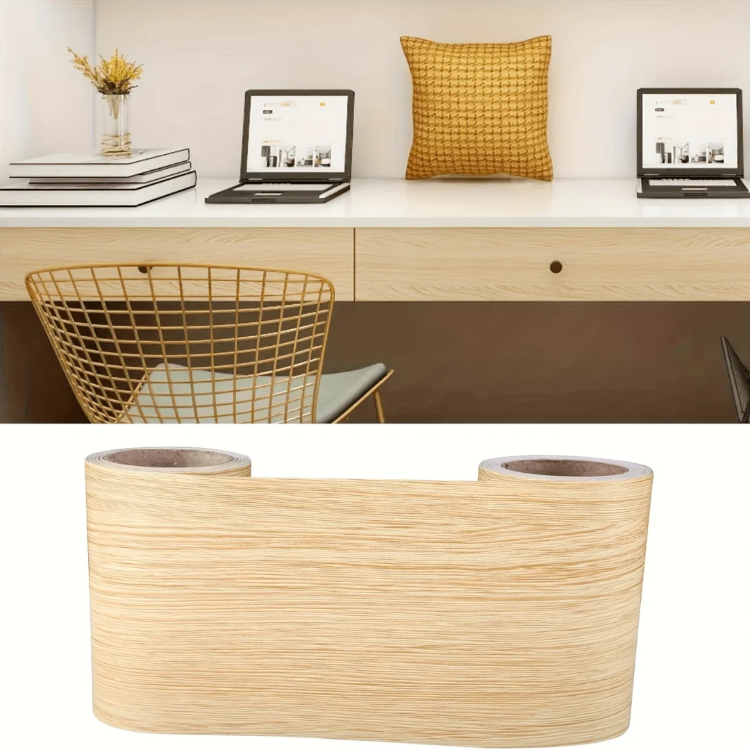 1 قطعة 5 متر x 15 سنتيمتر واقعية الخشب الحبوب إصلاح لاصق شريط لاصق الطابق الأثاث تجديد التفاف خط ملصق ديكور المنزل