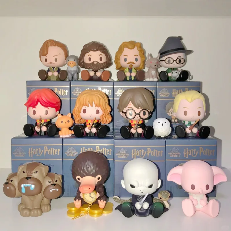 Harry Blind Box Fantastic Beasts Anime Figure Kawaii Action Figurine Cartoon Model State Toys Desktop Decor Xmas Birthday Gifts