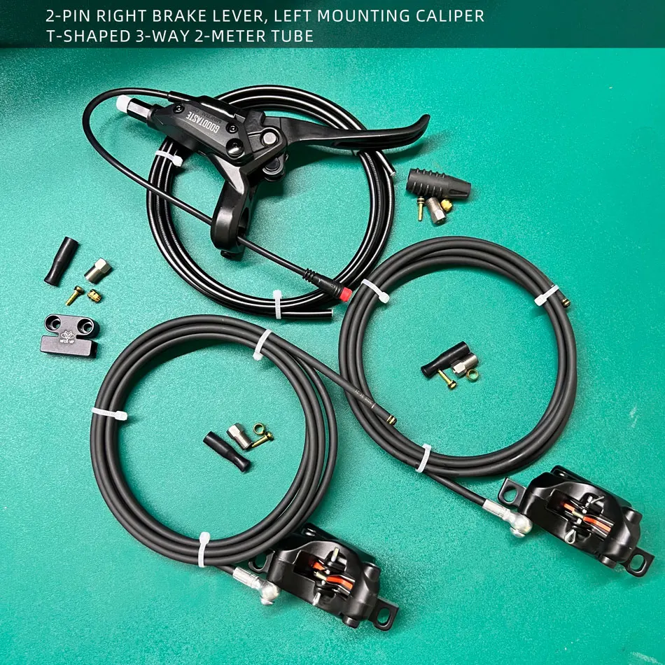 NFOX GT03 elektrische driewieler dubbele hydraulische remrijaccessoires GT07N remhendel remklauw bevestigingsapparaat systeemaccessoires