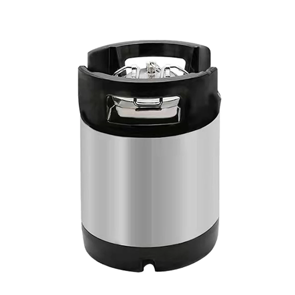 TWELVETAP Beer Keg Corny Tank 304 Stainless Steel Coke Syrup Milk Soda Barrel Rubber  Handle Bucket Ball Lock Cornelius Style