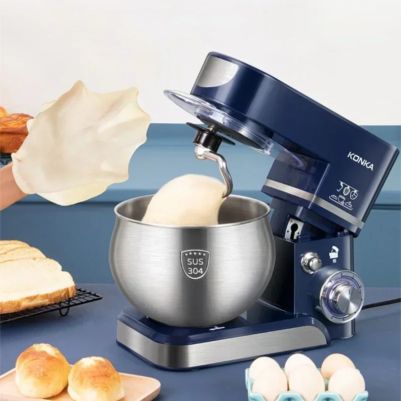 Desktop fully automatic electric egg beater - multi-function chef machine, for egg white cream & stirring.